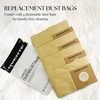 image:imageOVENTE Replacement Dust Bags Pack of 4  1 Filter for ST1600B ACPST16041Brown  Black