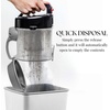 image:imageOVENTE Replacement Dust Bin Container for ST2000 Black ACPST2075