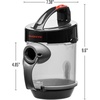 image:imageOVENTE Replacement Dust Bin Container for ST2000 Black ACPST2075