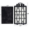 image:imageOVENTE Replacement HEPA Filter for ST1600B Pack of 2 Black ACPST167122Black