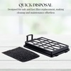 image:imageOVENTE Replacement HEPA Filter for ST1600B Pack of 2 Black ACPST167122Black