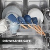 image:imageOVENTE Silicone Cooking Utensils Set 17pcs Heat Resistant Grey SPS17GBlue