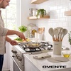image:imageOVENTE Silicone Cooking Utensils Set 17pcs Heat Resistant Grey SPS17GCream