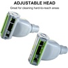 image:imageOVENTE Universal Vacuum Crevice Dusting Brush Attachment Black ACPST2677Acpst2674