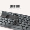 image:imageOVENTE Universal Vacuum Crevice Dusting Brush Attachment Black ACPST2677Acpst2677