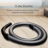 image:imageOVENTE Vacuum Hose Replacement for ST2000 and ST2010 Black ACPST2021