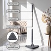 image:imageOVENTE Wall Cleaner Mop 360 Rotatable amp Adjustable Handle Grey CTM311GY