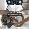 image:imageOVENTE Wall Cleaner Mop 360 Rotatable amp Adjustable Handle Grey CTM311GY