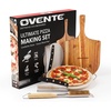 image:imageOVENTE 13Inch Pizza Making Set 6Piece Kit with Cutter and Rack BWS513
