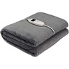 image:imageOVENTE Electric Heated Blanket 50x60 10 Heat Settings Grey BL5810G