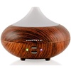 image:imageOVENTE Essential Oil Aromatherapy Diffuser 338 Oz with Cool Air Humidifier amp LED Lights Ultrasonic Humidifier Tech with Auto Power Off and Low Noise Quiet for Home Office Bedroom White DF4695DW