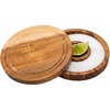 image:imageOVENTE Margarita Salt and Sugar Rimmer with Lid Brown AWCR616B