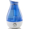 image:imageOvente Humidifier Ultrasonic Quiet Air Cool Pure Mist with 25 Liter Easy Fill amp Clean Water Tank Adjustable Moisture Level Compact Night Blue Light Portable for office Bedroom Nursery Blue HMD625BL