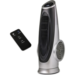 image:imageOVENTE 32 Bladeless Tower Fan90 Oscillation 3 Speeds White TFO3SWSilver