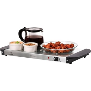 image:imageOVENTE Electric Buffet Server amp Food Warmer with Two 15 Qt Silver FW152SWarming Tray  Silver