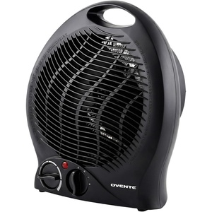 image:imageOVENTE Portable Electric Heater with Thermostat Control Black HE24B