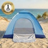 image:imageOVENTE 2 Person Camping Tent with Carrying Bag Blue TCW013BL
