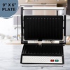 image:imageOVENTE 2Serving Electric Indoor Grill amp Panini Press Black GP222BGP0540BR