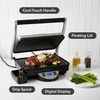 image:imageOVENTE 2Serving Electric Indoor Grill amp Panini Press Black GP222BGP1000BR