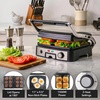image:imageOVENTE 2Serving Electric Indoor Grill amp Panini Press Black GP222BGP1861BR