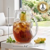 image:imageOVENTE 85 Ounce Fruit Infuser Water Pitcher Clear PIA0852C