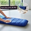 image:imageOVENTE Camping Sleeping Bag Lightweight Waterproof Blue SBHW001BL