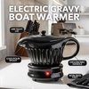 image:imageOVENTE Electric Gravy Boat Warmer 135 Ounce Black FW024589B