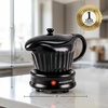 image:imageOVENTE Electric Gravy Boat Warmer 135 Ounce Black FW024589B