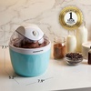 image:imageOVENTE Electric Ice Cream Maker 1QT Freezer Bowl 15W Blue ICM110BL