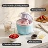image:imageOVENTE Electric Ice Cream Maker 1QT Freezer Bowl 15W Blue ICM110BL