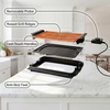image:imageOVENTE Electric Indoor Grill 15x10 Inch NonStick Plate Copper GD1510NLCOGD1510NLCO  Copper