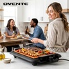 image:imageOVENTE Electric Indoor Grill 15x10 Inch NonStick Plate Copper GD1510NLCOGD1510NLCO  Copper