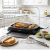 image:imageOVENTE Electric Indoor Grill 15x10 Inch NonStick Plate Copper GD1510NLCOGD1632NLB  Black