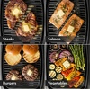 image:imageOVENTE Electric Indoor Grill 15x10 Inch NonStick Plate Copper GD1510NLCOGD1632NLB  Black