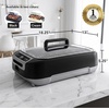 image:imageOVENTE Electric Indoor Grill 15x10 Inch NonStick Plate Copper GD1510NLCOSGR85B  Black