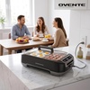 image:imageOVENTE Electric Indoor Grill 15x10 Inch NonStick Plate Copper GD1510NLCOSGR85B  Black