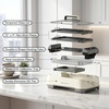 image:imageOVENTE Electric Indoor Grill 15x10 Inch NonStick Plate Copper GD1510NLCOSGR85W  White
