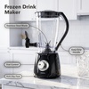 image:imageOVENTE Margarita Machine and Frozen Drink Maker 48 oz 350W Black BPM12B