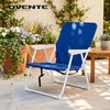 image:imageOVENTE Portable Camping Folding Chair HeavyDuty Steel Frame Green CHR001GChr011bl  Blue