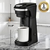 image:imageOVENTE Single Serve Coffee Maker for KCups and Grounds Black CMK42B