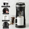 image:imageOVENTE Single Serve Coffee Maker for KCups and Grounds Black CMK42B