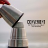 image:imageOvente Stainless Steel Double Walled Vacuum Insulated Mug 26 Ounce BPAFree Leak Free and Spill Proof with Removable Cup Portable Easy Travel and Clean Perfect for Hot or Cold Drinks Silver TSA26S