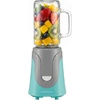 image:imageOVENTE Retro Personal Blender 18 Oz Mason Jar 300W Turquoise BLH1002TTurquoise