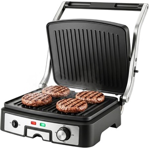 image:imageOVENTE 2Serving Electric Indoor Grill amp Panini Press Black GP222BGP1861BR