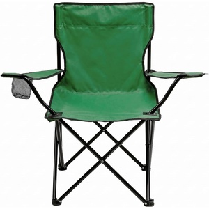 image:imageOVENTE Portable Camping Folding Chair HeavyDuty Steel Frame Green CHR001GChr001g  Green