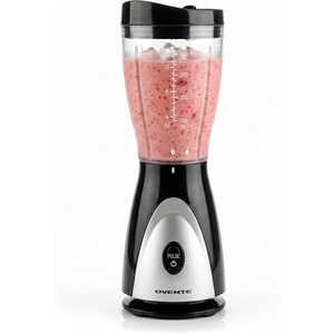 image:imageOVENTE Retro Personal Blender 18 Oz Mason Jar 300W Turquoise BLH1002TBlack