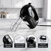 image:imageOVENTE 5Speed Electric Hand Mixer with Storage Case150W Red HM151RBlack