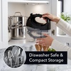 image:imageOVENTE 5Speed Electric Hand Mixer with Storage Case150W Red HM151RBlack
