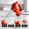 image:imageOVENTE 5Speed Electric Hand Mixer with Storage Case150W Red HM151RRed