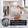 image:imageOVENTE 5Speed Electric Hand Mixer with Storage Case150W Red HM151RWhite